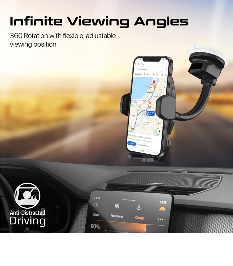 Promate Dashmount Gooseneck Holder