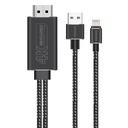 Promate Medialink-LT  HDMI  Lighting Cable 4K@30hz