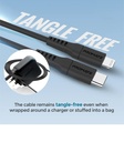 Promate PowerLink-120 USB-C to Lightning Cable