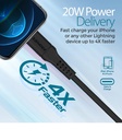 Promate PowerLink-120 USB-C to Lightning Cable