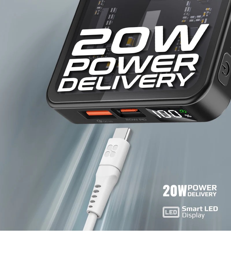 Promate TransPack-10 Power Bank MagSafe 15W