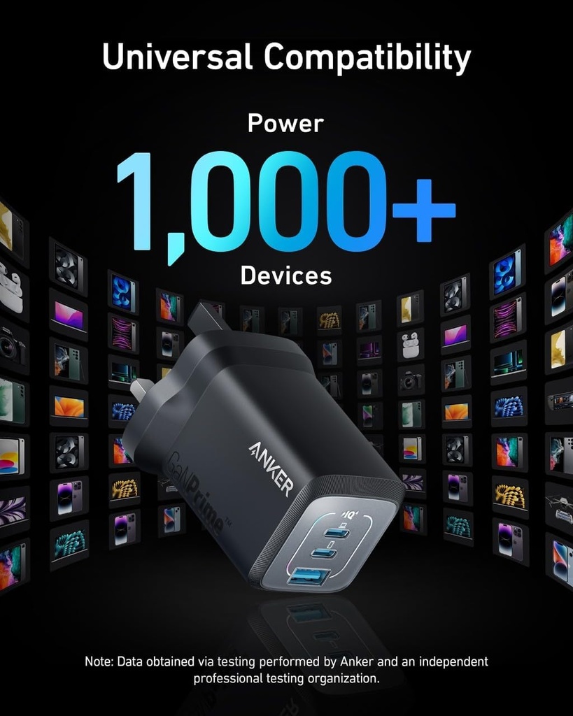 Anker 535 3-Triple-Port Ultra-Fast Charger 67W