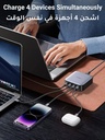 UGREEN Nexode 100W GaN Desktop Charger 3xUSB-C + USB-A SPACE GREY UK