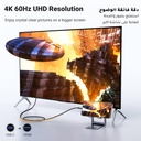UGREEN USB-C to HDMI Male to Male Cable Aluminum Shell 1.5m Gray Black