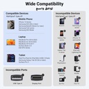 UGREEN USB-C to HDMI Male to Male Cable Aluminum Shell 1.5m Gray Black