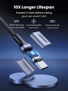 UGREEN USB-C TO C Cable Alu Case with Nylon Braided 5A PD 100W Fast Charging 1m