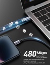 UGREEN USB-C to Lightning MFI Cable Alu Case with Nylon Braided 3A PD Fast Charging 1m SIL