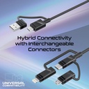 Promate PentaPower 6-in-1 Hybrid Multi Connector