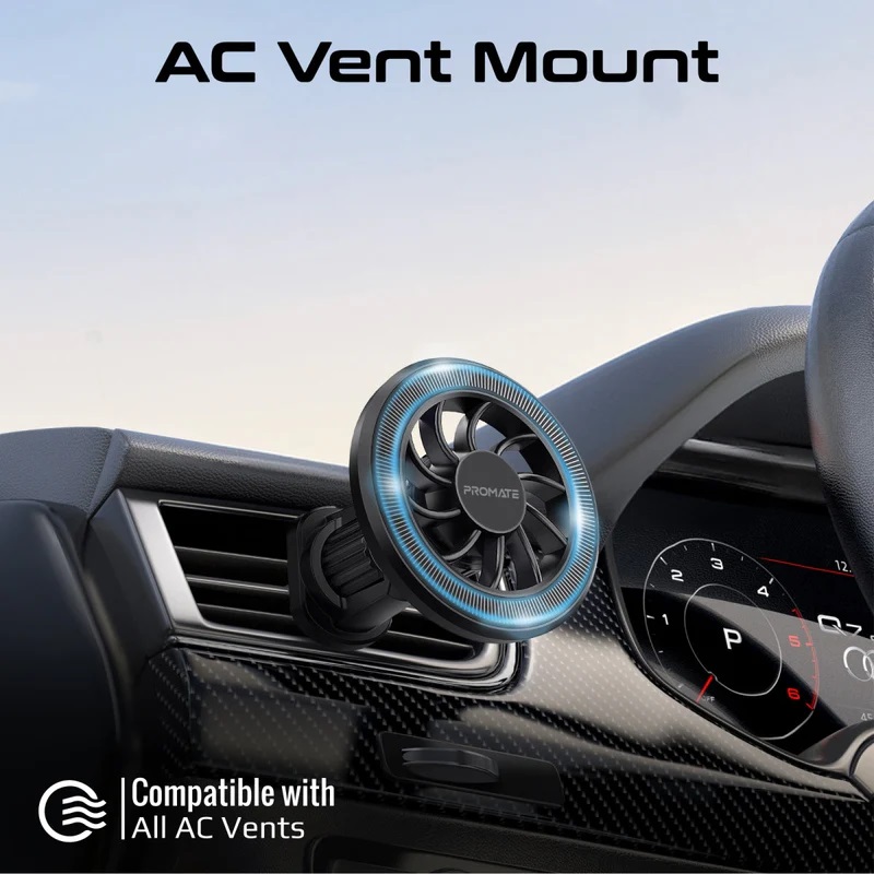 Promate ClipMount AC-Vent Magnetic