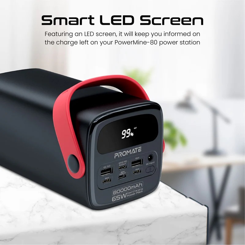 Promate PowerMine-80 80000mAh 65W