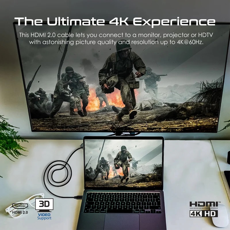 Promate ProLink4K60-150 HDMI Cable