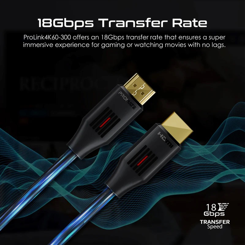 Promate ProLink4K60-150 HDMI Cable