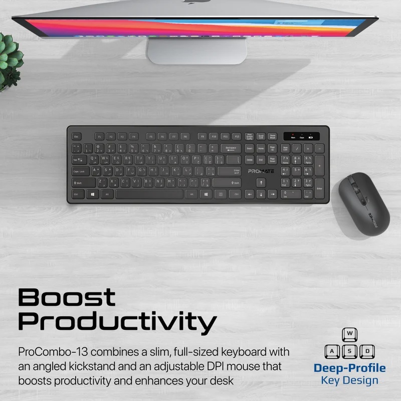 Promate ProCombo-13 Keyboard & Mouse