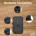 Promate TripMate-GaN70R Travel Adapter 70W