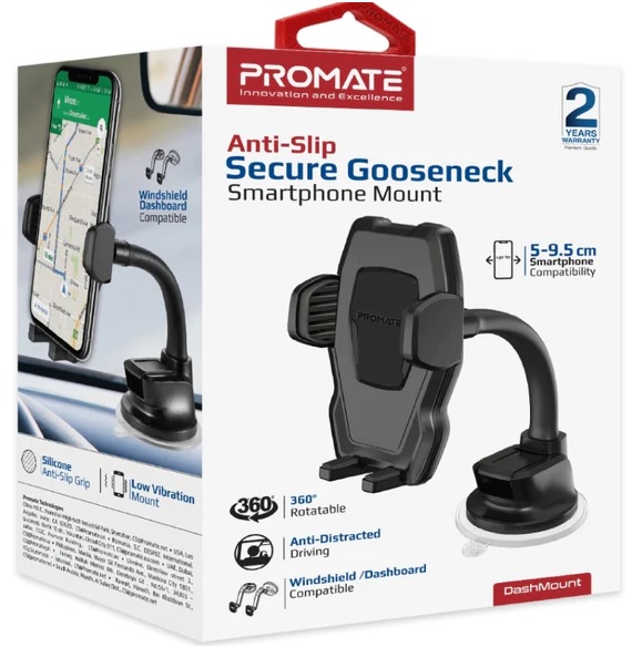 Promate Dashmount Gooseneck Holder