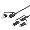 Promate PentaPower 6-in-1 Hybrid Multi Connector