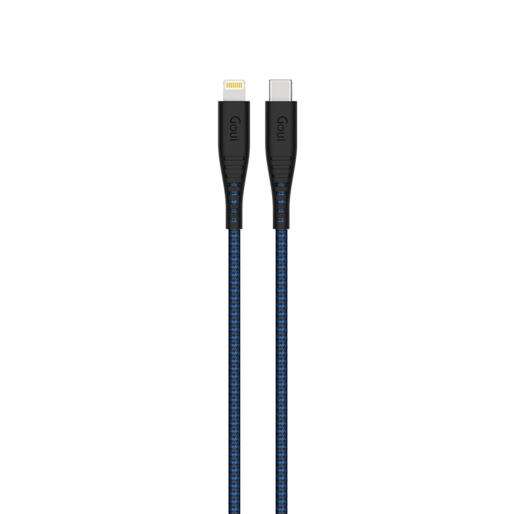 Goui FLEX USB C to Lightning Cable (PD-C94) 2 mtr Dark Blue