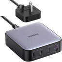 UGREEN Nexode 100W GaN Desktop Charger 3xUSB-C + USB-A SPACE GREY UK