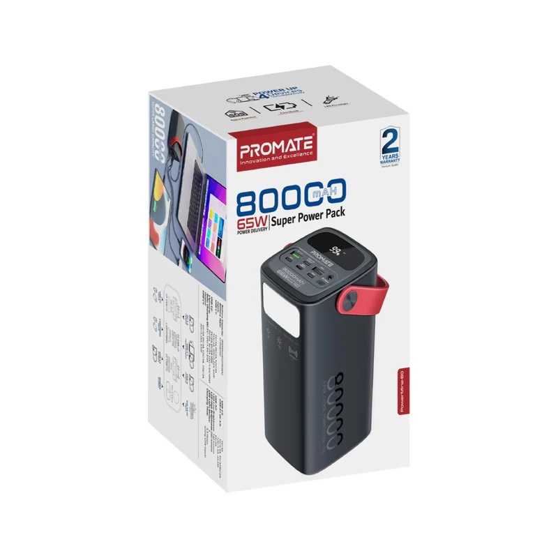 Promate PowerMine-80 80000mAh 65W
