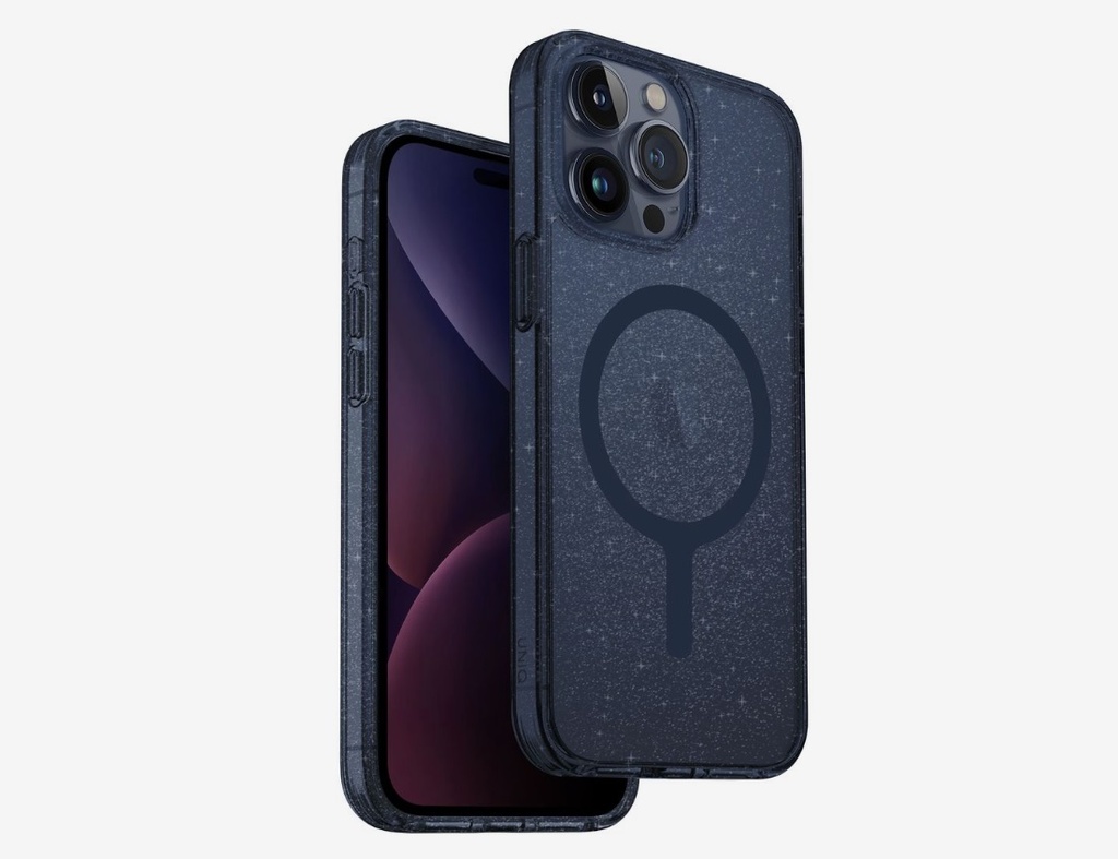 UNIQ 3D Glitter Hybrid iPhone 15 Pro 6.7 LifePro Xtreme