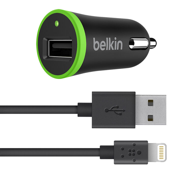 Belkin Boostup Car Charger Lightning Cable 12W