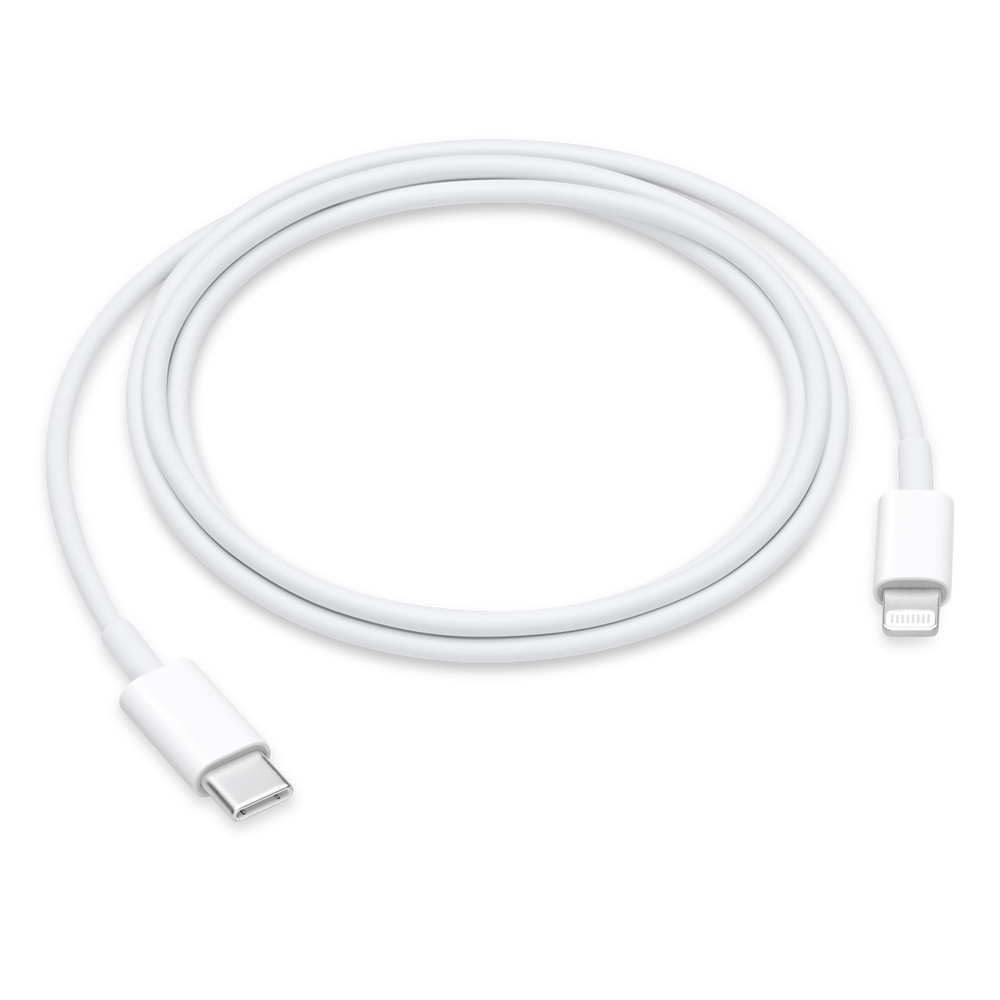 Apple Lightning Cable With USB -C Connector With Box 1M