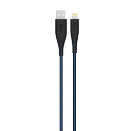 Goui FLEX 8 PIN USB Cable 1.5mtr Black/Dark Blue