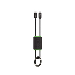 Goui LOCK USB Type C-C Key Chain Cable -Black